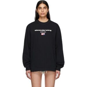 Alexander wang Black Flag Long Sleeve T-Shirt size m
